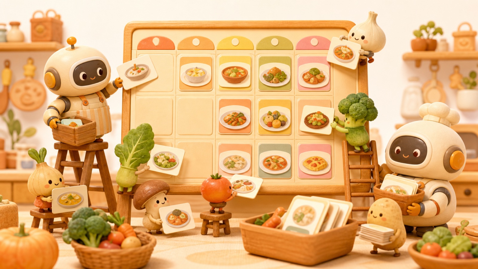 一週間の食卓を計画する料理ラボ