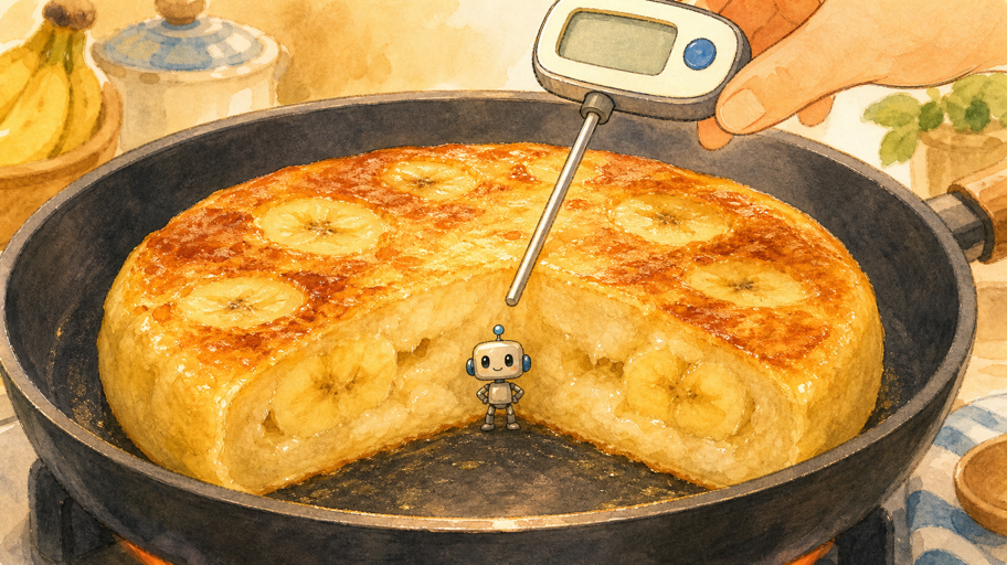 中心温度は、安全と食感を同時に見る