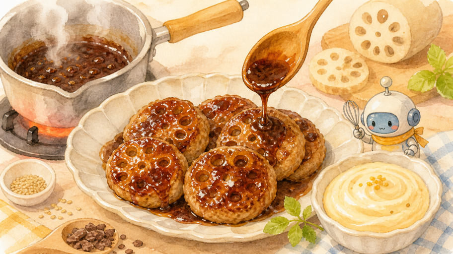 安全確認のあと、たれと卵黄マヨは短く扱う