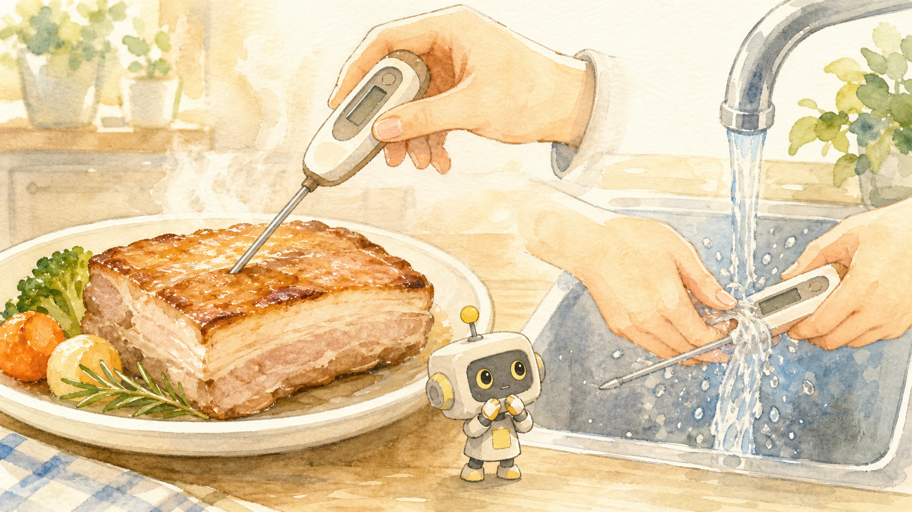 安全確認と香ばしさは、同じ火力だけで片づけない