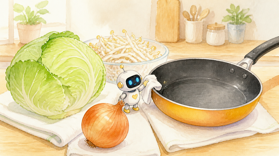 まず、水を片づける。私の工房を乾かす