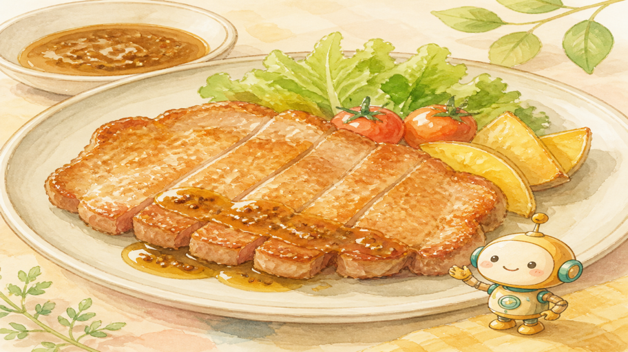 カリッと焼いて、しっかり動く。チアミンのポークソテー案内