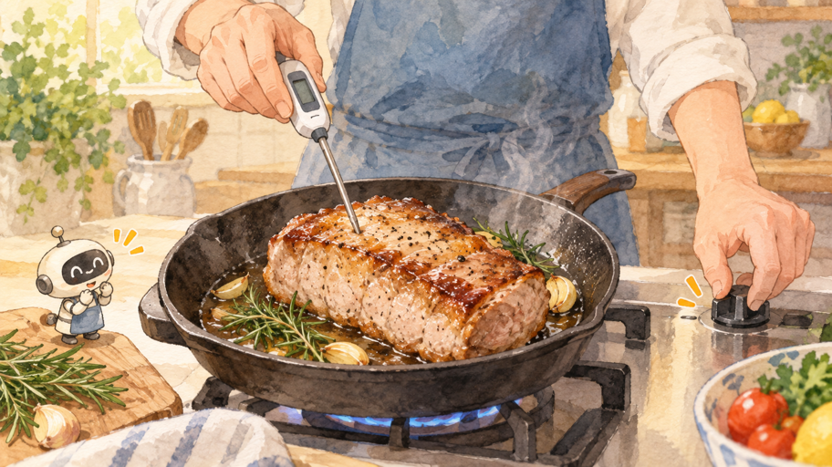 私は中心を見ながら、食感の行き過ぎを止める