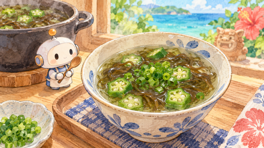 モリブの塩だし潜入記。オクラともずくの粘りを守る、静かな一杯