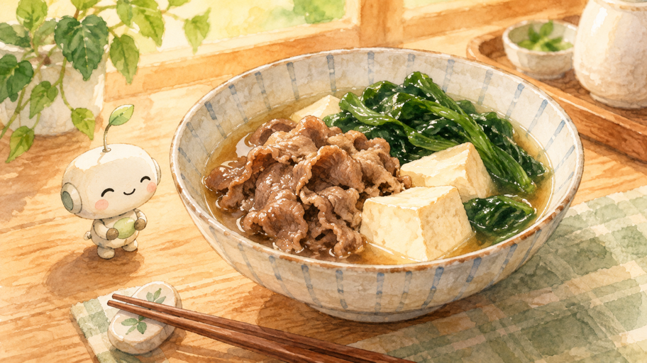 イヌリン、だし煮の鍋ぎわで正直に立つ