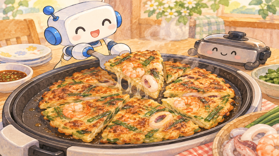 急がず待つと、外側と内側の持ち場が分かれる