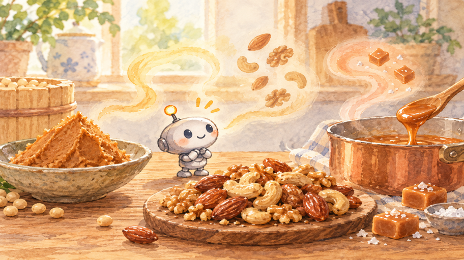甘いのに、味が平たくならない理由