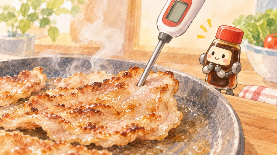 焼き目と、しっとり感を同じ皿に残す