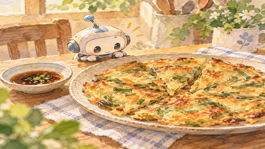 たれは別添え。カリカリを食卓まで運ぶ