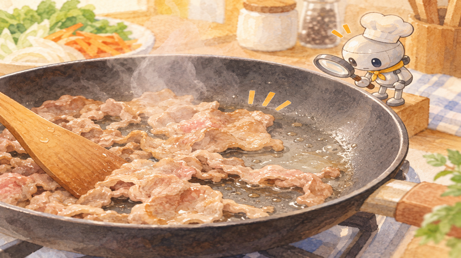 水分が出ても、飛ばそうと追いかけない