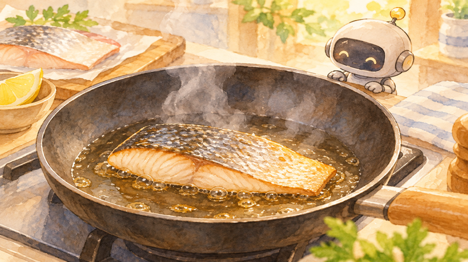 皮が固まるまで、私は動かない