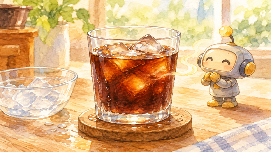 ぼくの結論は、氷までレシピに入れること