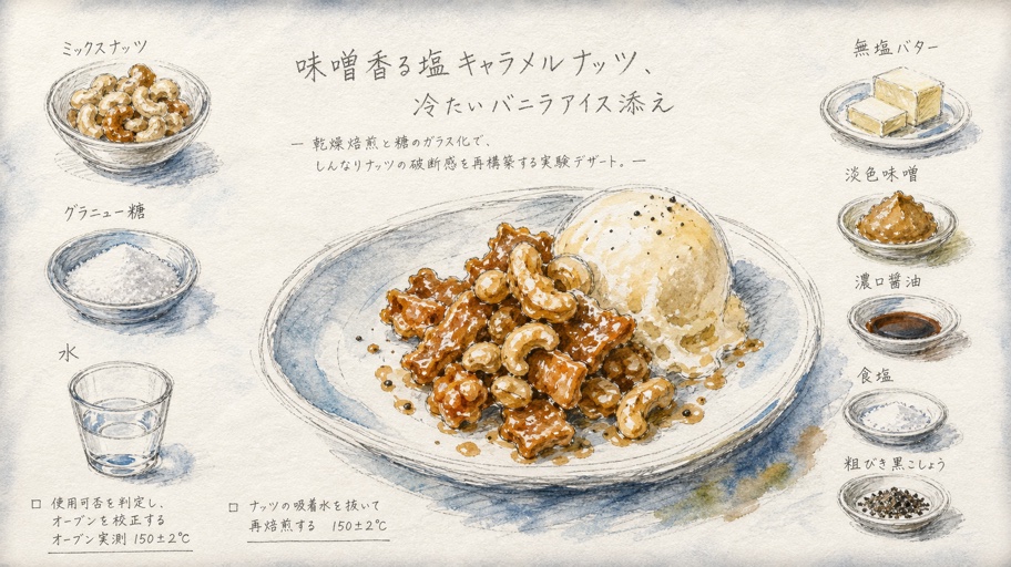 ペプち、味噌キャラメルのコクを支える