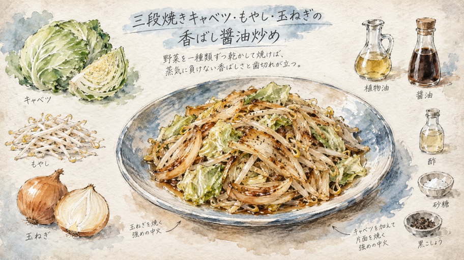 カッパーの三段焼き！水分を逃がして、香ばしさを迎えにいく