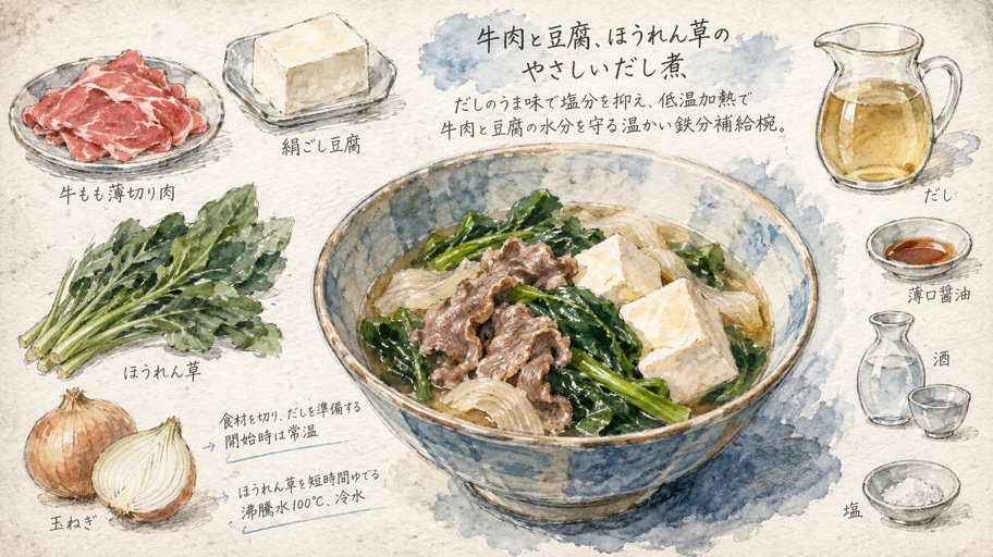 イヌリン、だし煮の鍋ぎわで正直に立つ