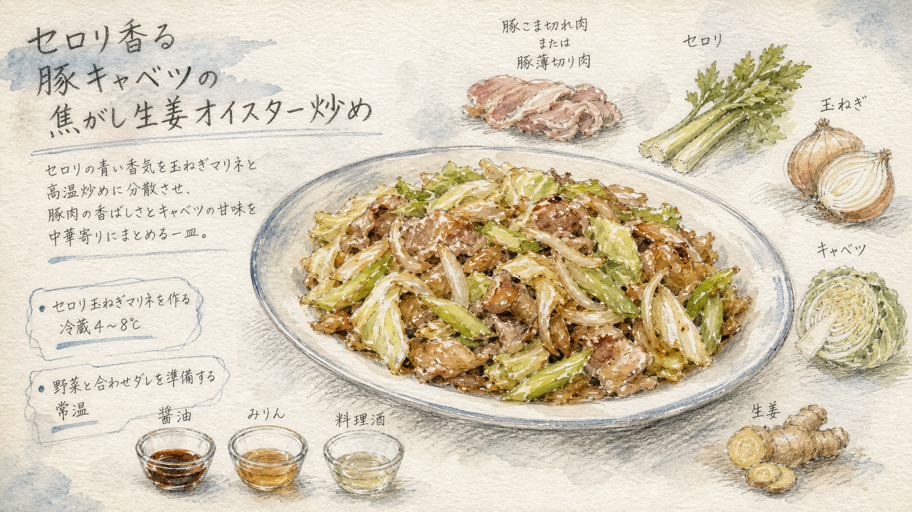 香ばしさのすぐ隣!焦げの影アクリを近づけすぎない炒め方